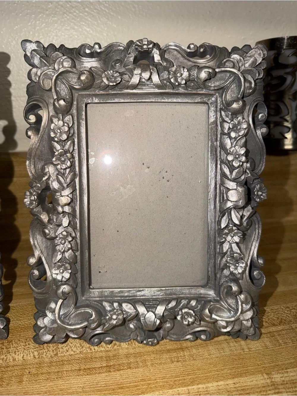 Vintage Sheffield Home Ornate Floral Scroll Picture Frames‎ (Set of 2)